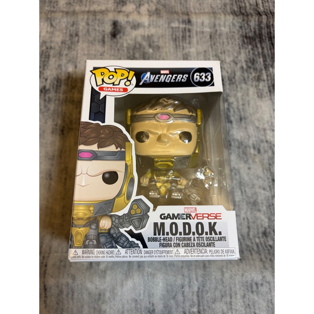 Funko Pop Games Marvel Avengers GamerVerse MODOK 633 Vinyl Bobble-Head Figure